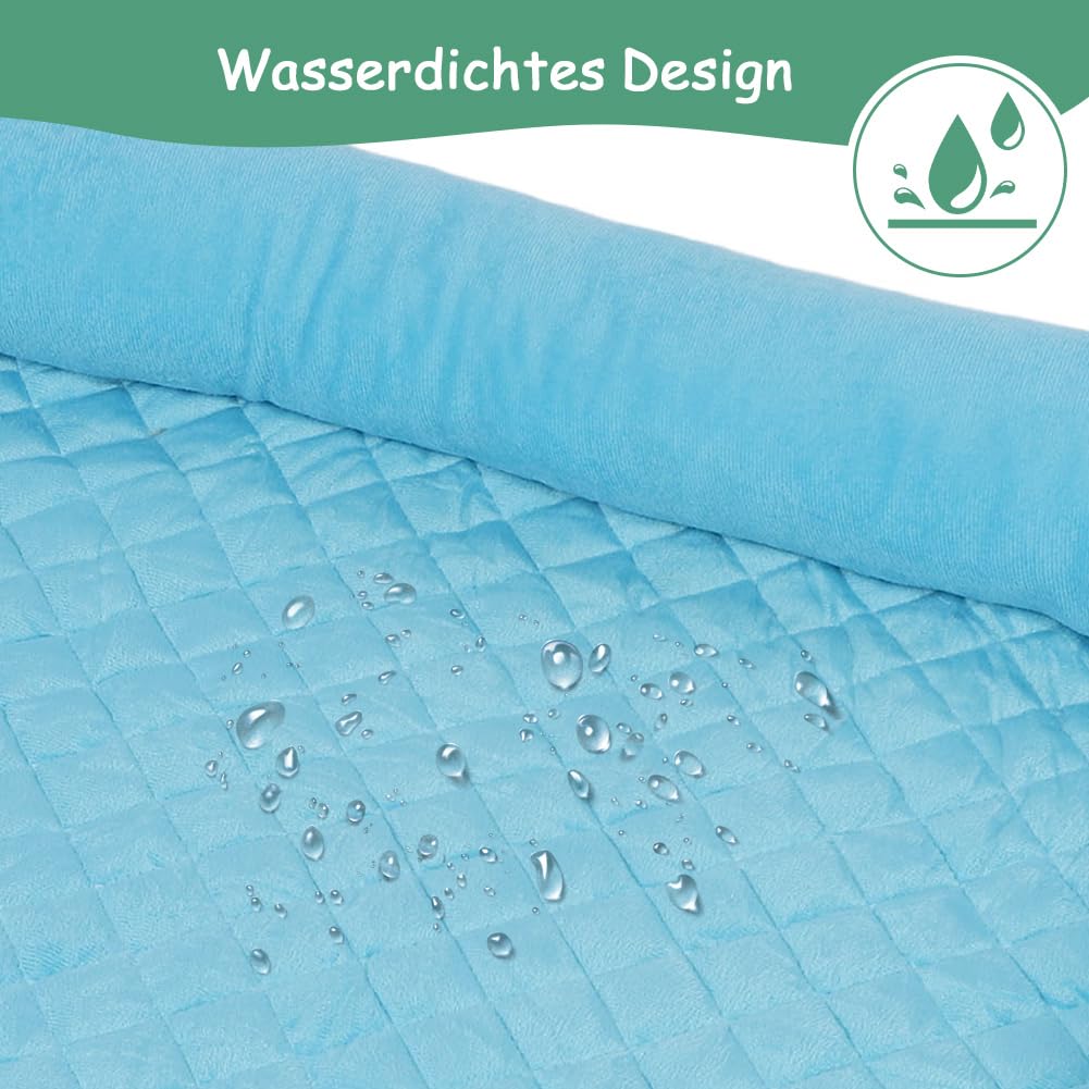 Ejoyous Hundedecke wasserdichte, Hundematte Wschbar Hundekissen Hundebett Sofaschutz für Bett Sofa Auto 75 x 120 cm