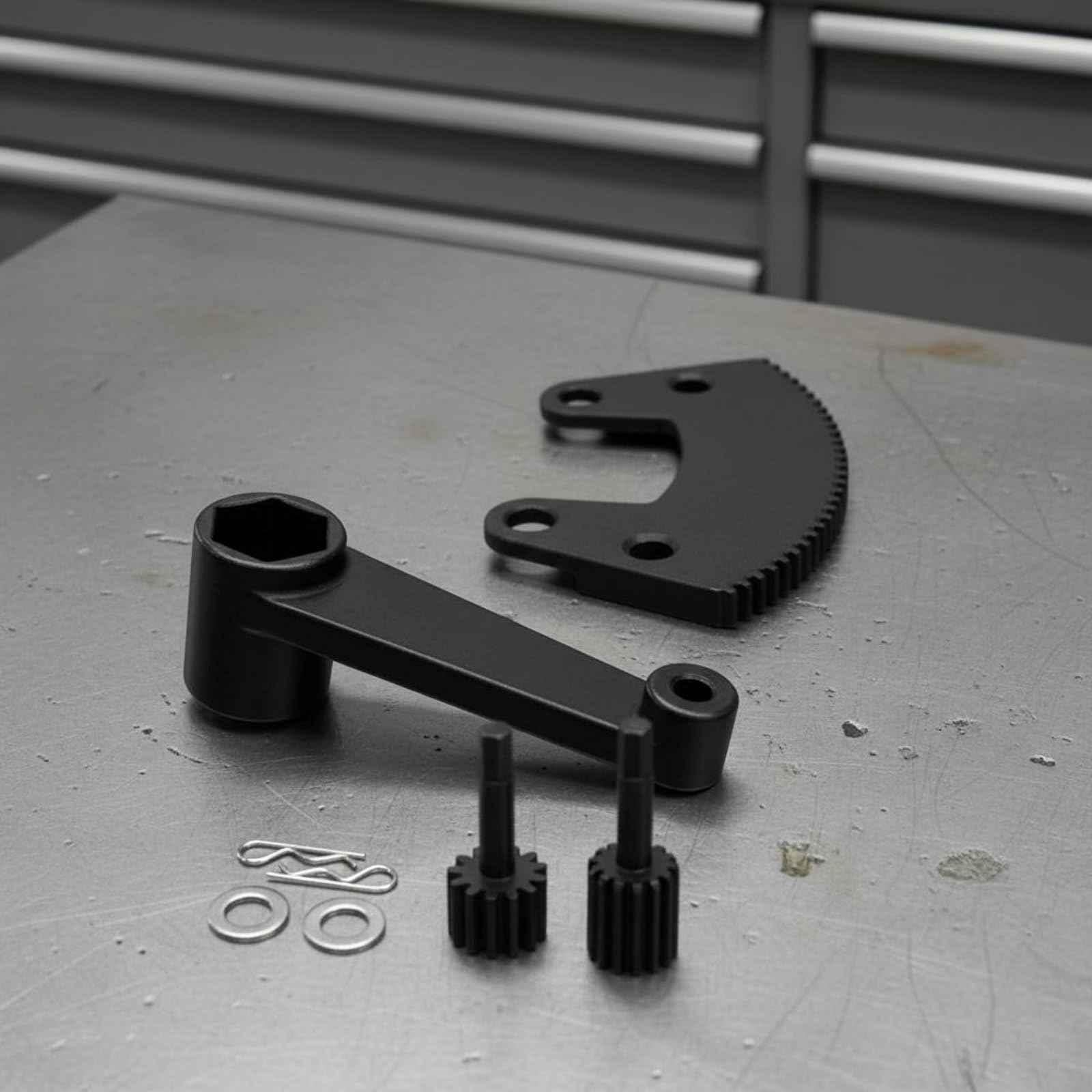 rockible Vehicle Multiplier Attrezzo per Bloccare E Allentare Volano Estrattore Volano Installatore Volano Leva Robusta in Componenti Completi Adatto per Officina Garage Servizi Tecnici
