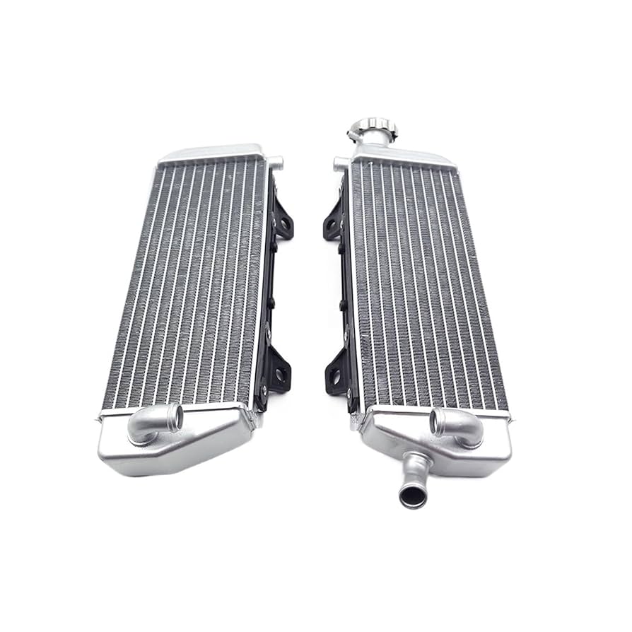 Amazon.co.jp: SSIMOO オートバイ左右ラジエーターアルミ水
