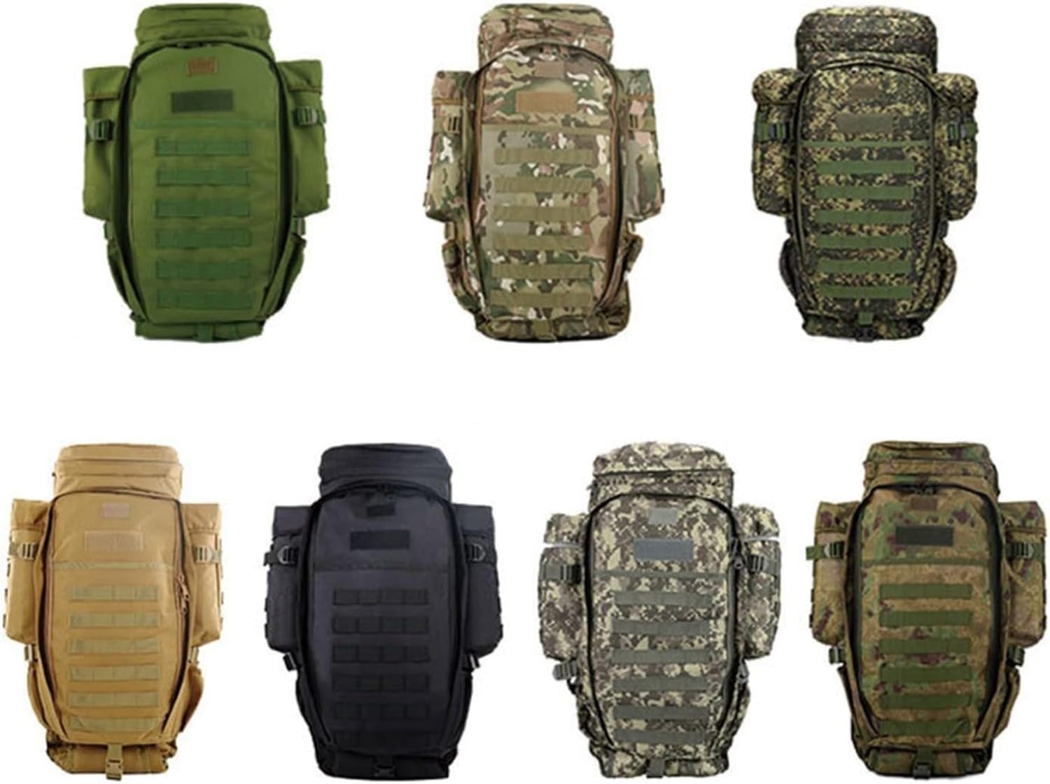 Táctico Mochila De Rifle Largo, Molle Mochila Militar, Mochilas De Asalto Militar, Caza Táctica Pesca Airsoft Gear Gun Rifle Mochila Campo De Tiro Mochila, Airsoft Armas Bolsa, Gran Capacidad F