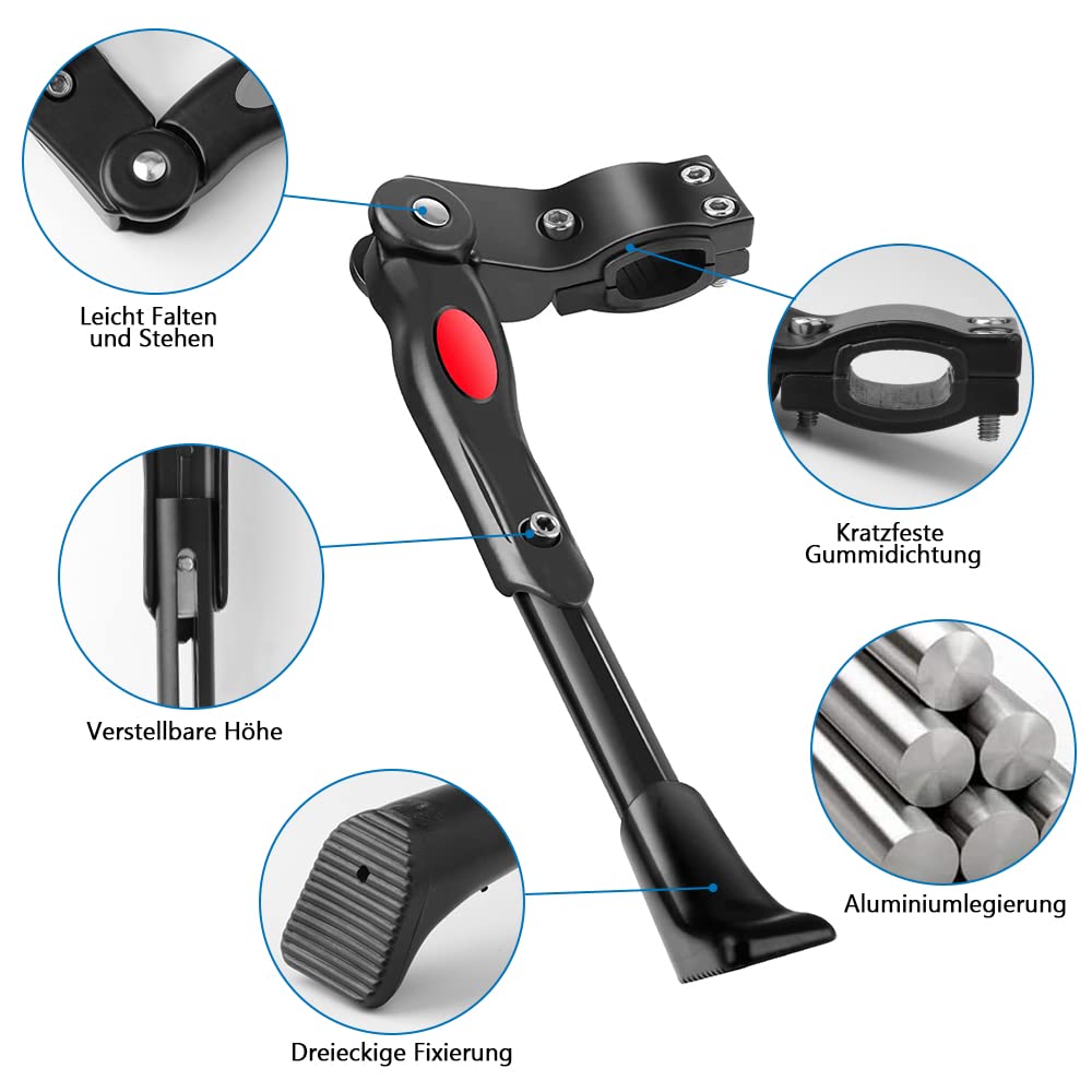 Support 2 Vélos 50kg Support Vélo CXWXC Pour 2 Vélos - Charge 50kg, Alliage Aluminium, Pliable Pour Garage Ou Extérieur Pied Atelier Velo