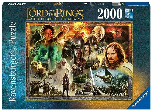 Ravensburger Lord of the Rings Gifts - Return of the King - 2000 Piece Jigsaw Puzzle for Adults and Kids Age 12 Years +
