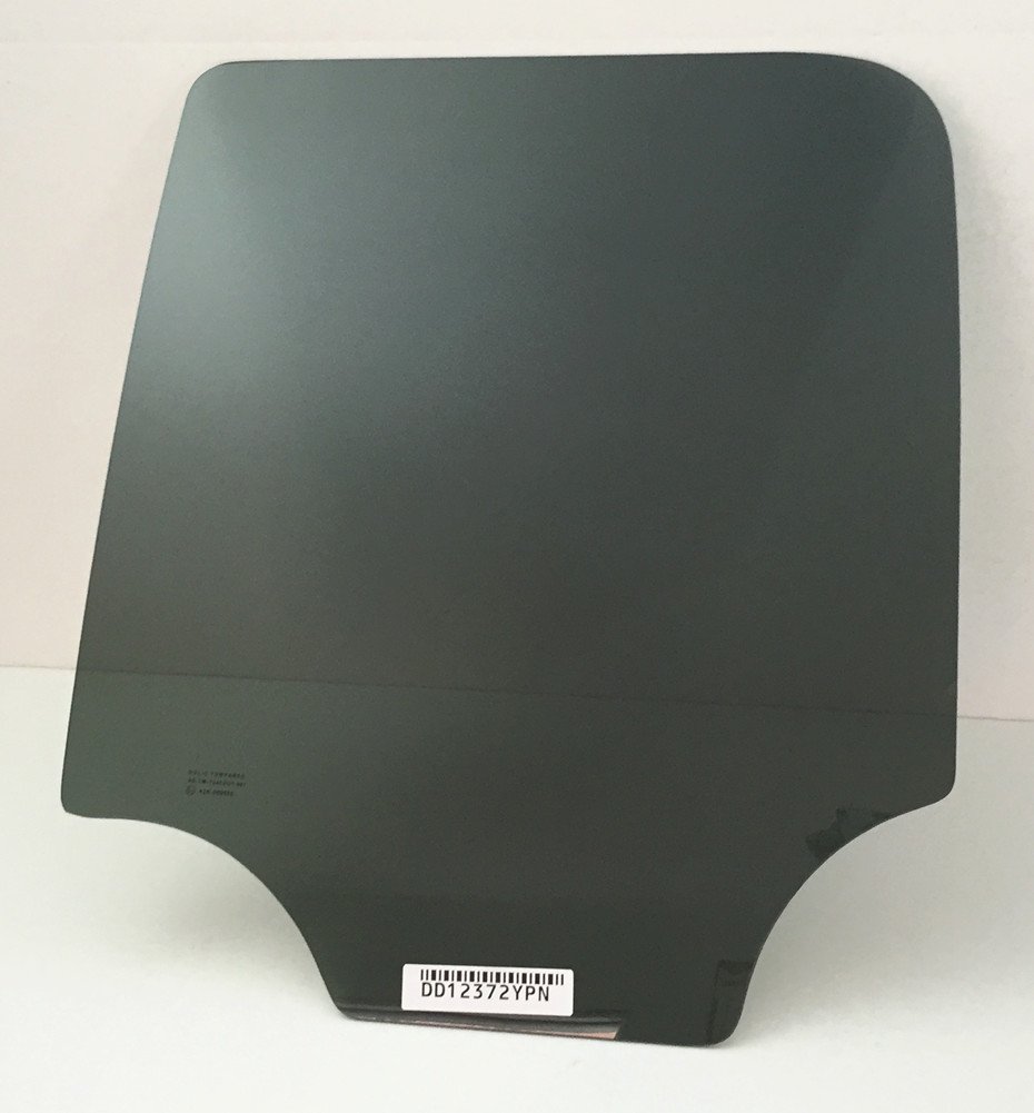 Driver/Left Side Rear Door Window Glass Replacement For 2014-2018 Chevrolet Silverado & GMC Sierra (K/C 1500) 2015-2019 (K/C 2500 3500) 2019 1500Light Duty 4500 5500 6500 4 Door Extended Cab Pickup