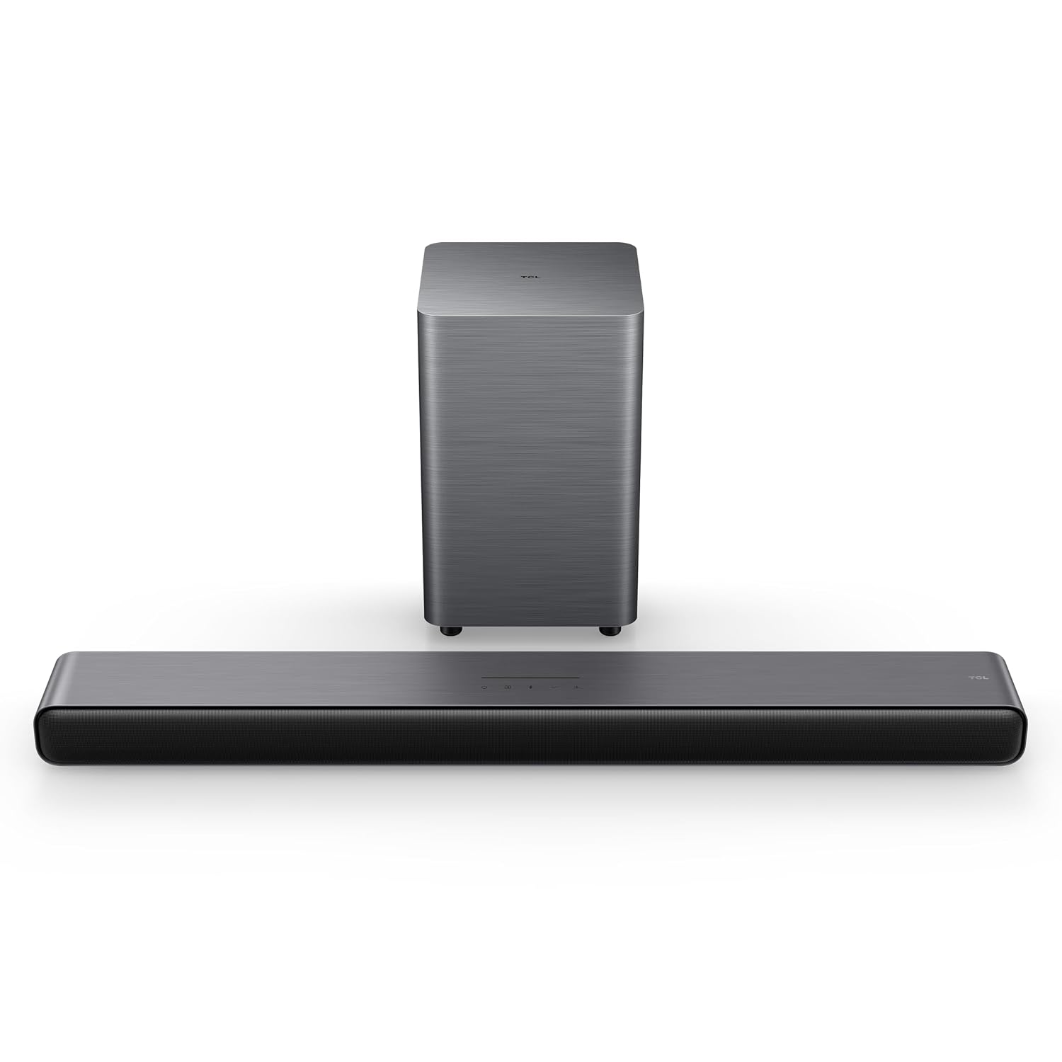 TCL S55H S Class 2.1 Channel Sound Bar with Dolby Atmos, DTS Virtual:X, Wireless Subwoofer, Bluetooth Music Streaming, and Auto Room Calibration