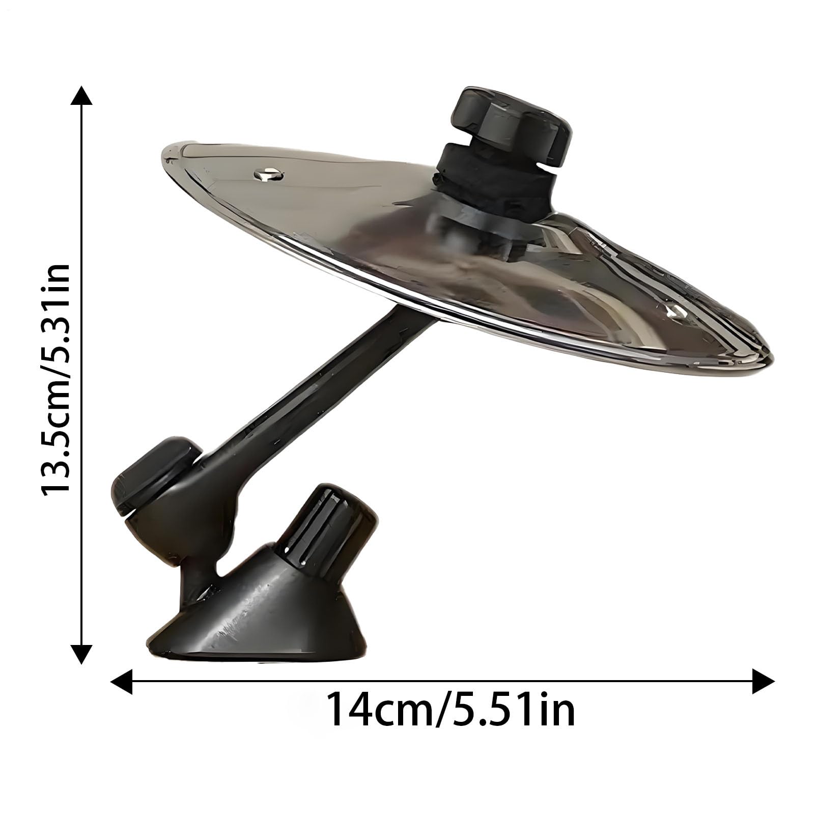 Mini cymbale de voiture à clipser sur grille d'aération de