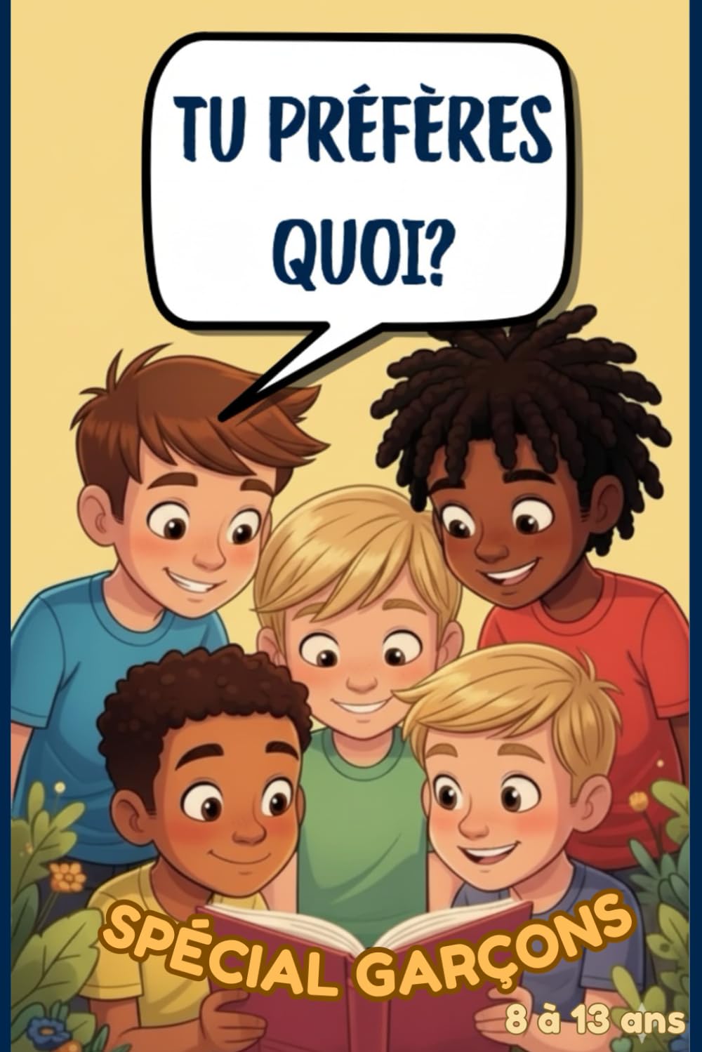 Tu préfères quoi ? – Le livre interactif pour garçons - 8 à 13 ans: Livre interactif pour jeunes garçons