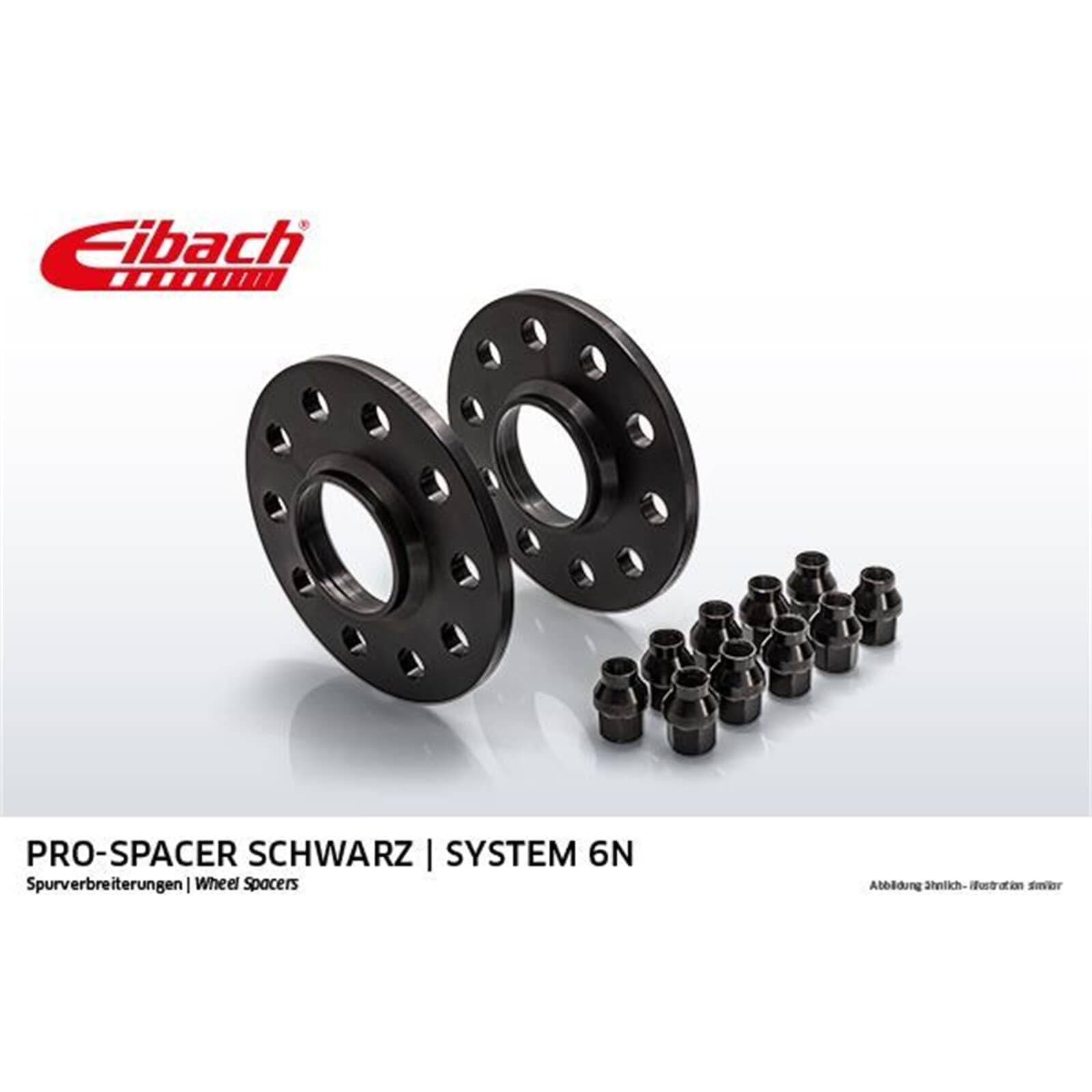 Eibach S90-6-10-032-N-B Pro-Spacer | Compatible avec: TESLA MODEL 3, MODEL Y
