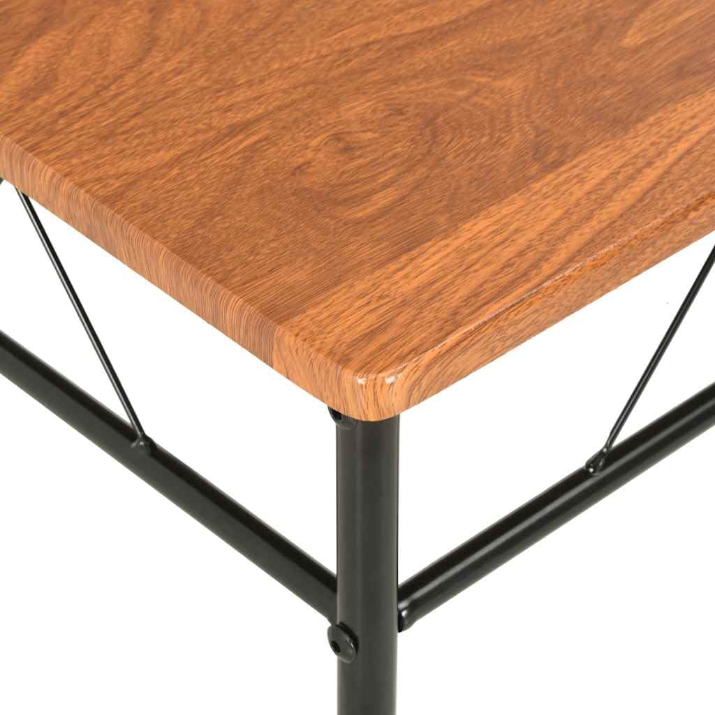 vidaXL 6X Chaises de Salle à Manger Meuble de Cuisine Marron MDF