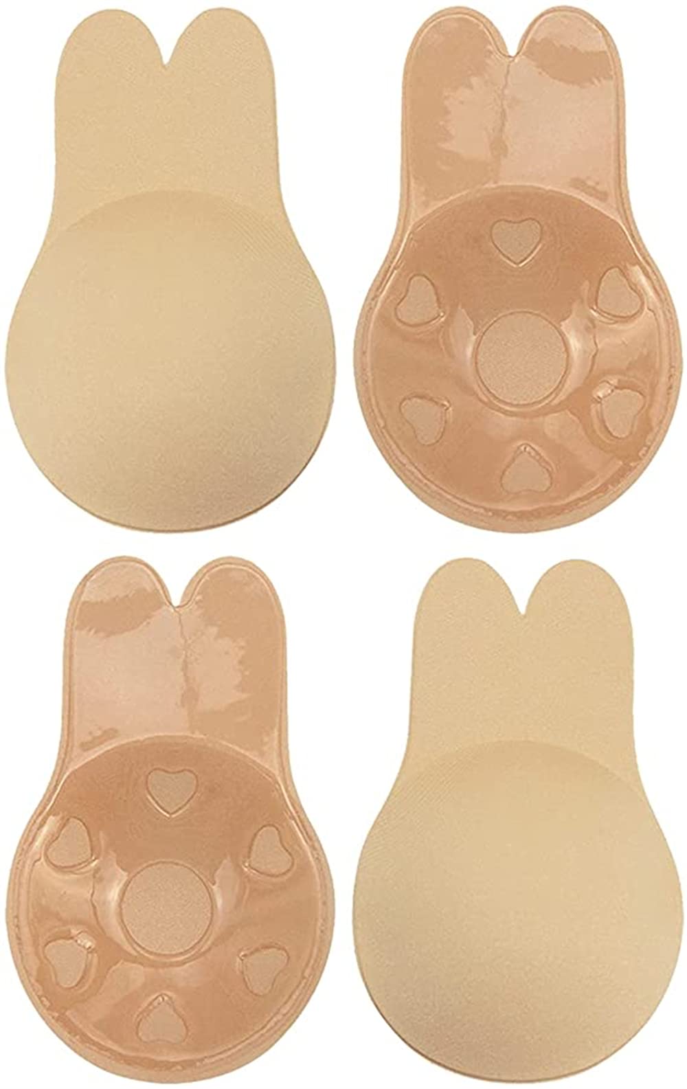 Buy Rabbit Ear Lifting Chest Stickers, Sticky Bra, Invisible Bra