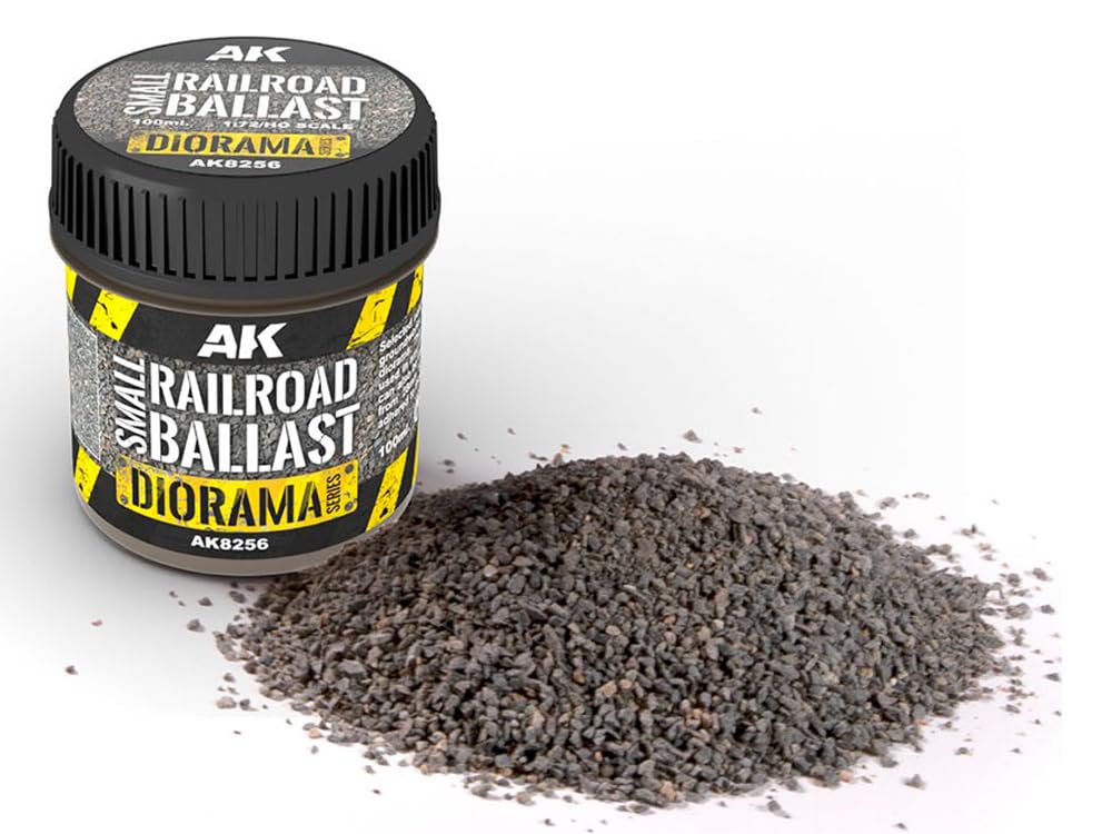AK Interactive AK8256 Small Railroad Ballast