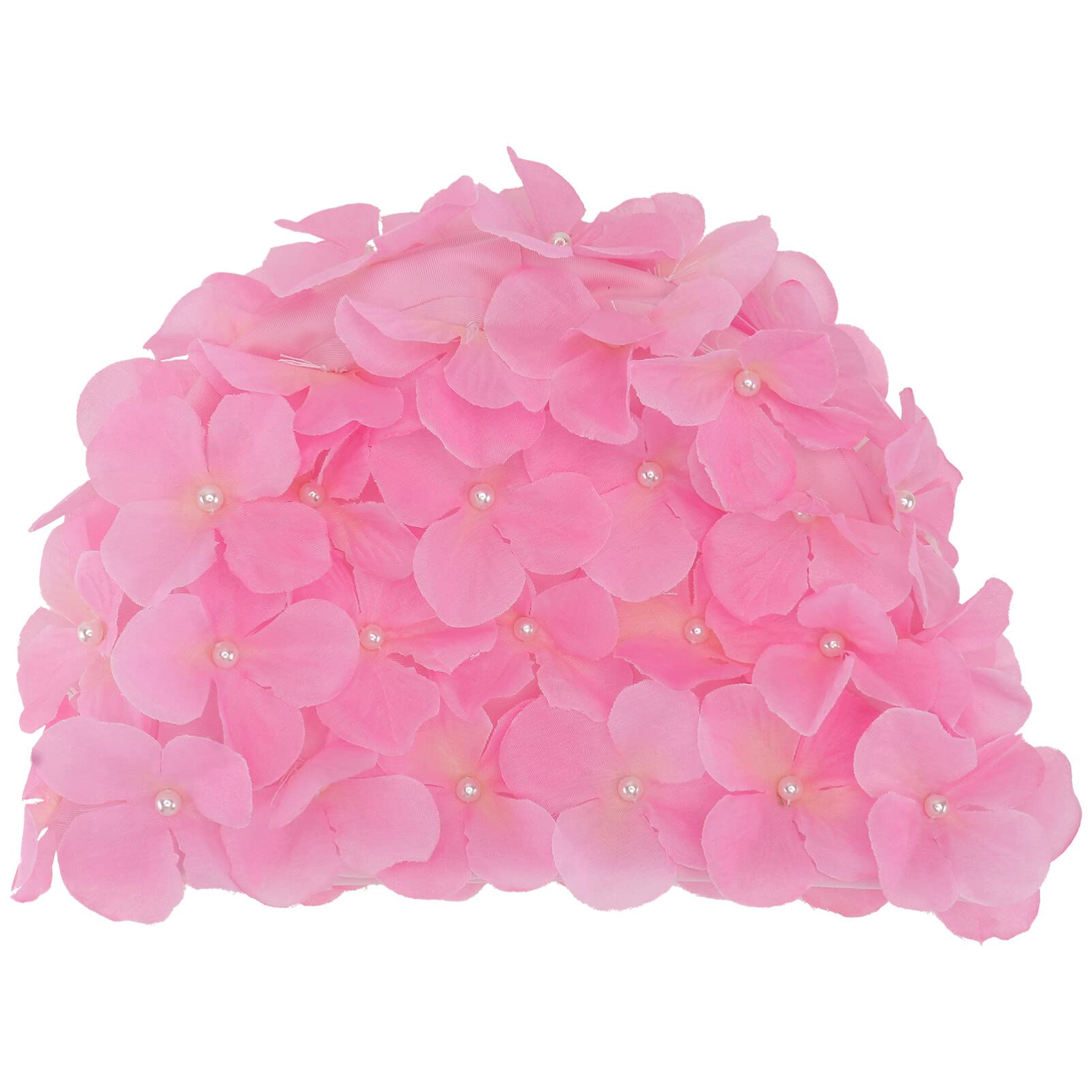 VANZACK Lace Vintage Swim Cap Swimming Hat Floral Petal Retro Style Bathing Caps for Women Girls