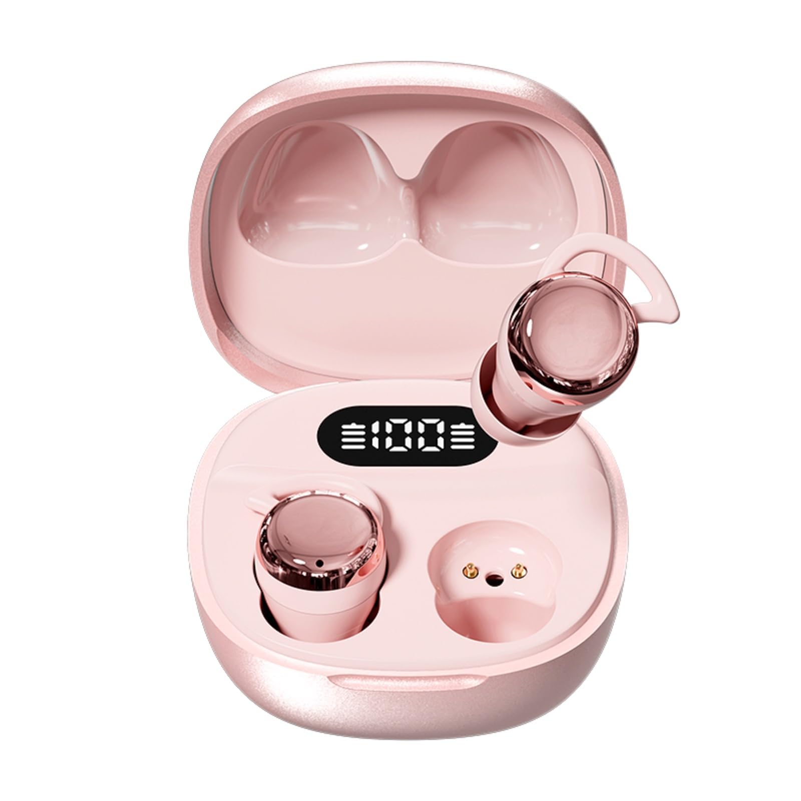 Yihou Mini auriculares invisibles para dormir, inalámbricos, Bluetooth, cómodos, para dormir de lado, pequeños, pequeños, discretos, para trabajo, para canales auditivos pequeños, mujeres