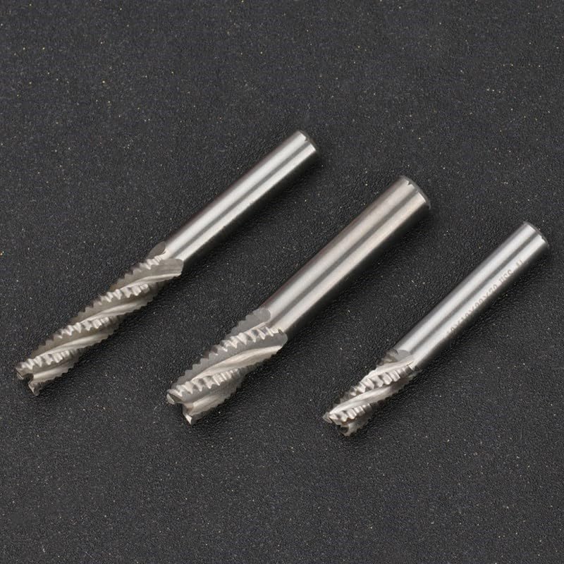Fresa Per Sgrossatura A 4 Flauto Fresa HSS Fresa Per Macchina Utensile CNC,16x16x45x100