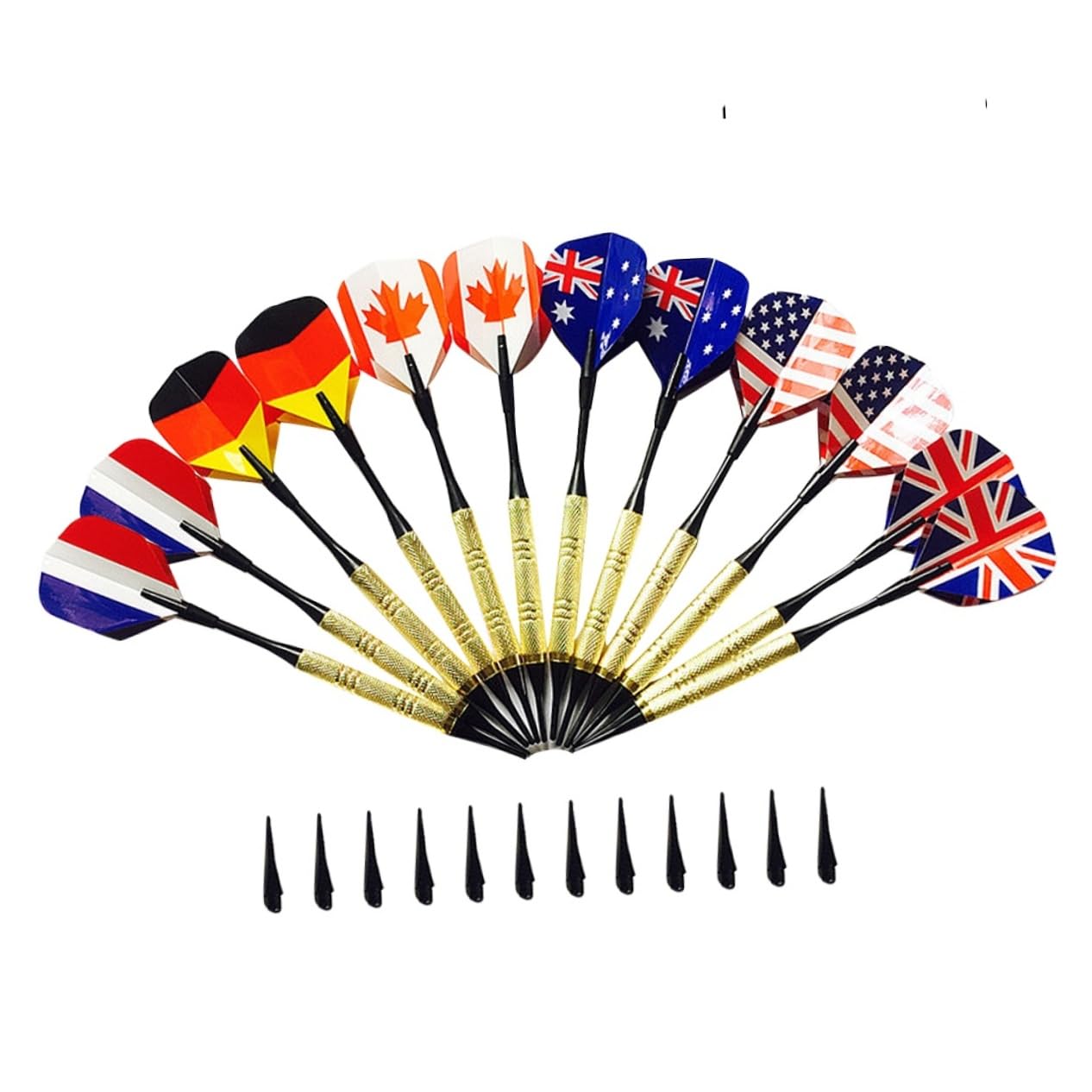 KICHOUSE 14g Pin Type Electronic Needle Set 12 36 Tips Safe Comfortable for Beginners Pros