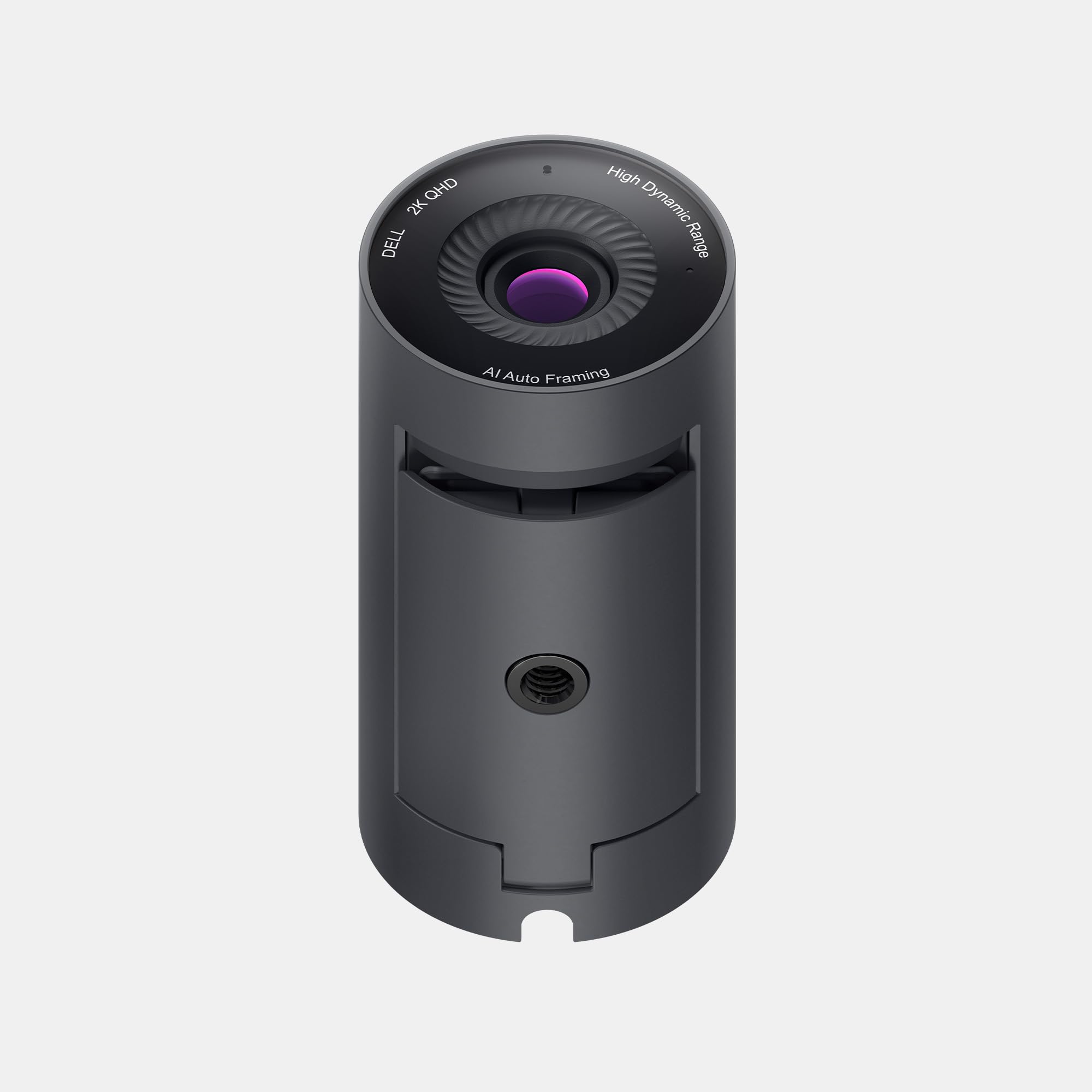 Dell Pro Webcam WB5023 Webcam 2K QHD, HDR, AI Auto Framing, Microfono con Riduzione del Rumore, Certificata per Microsoft Teams e Zoom, Compatibile con Windows e Mac Nero