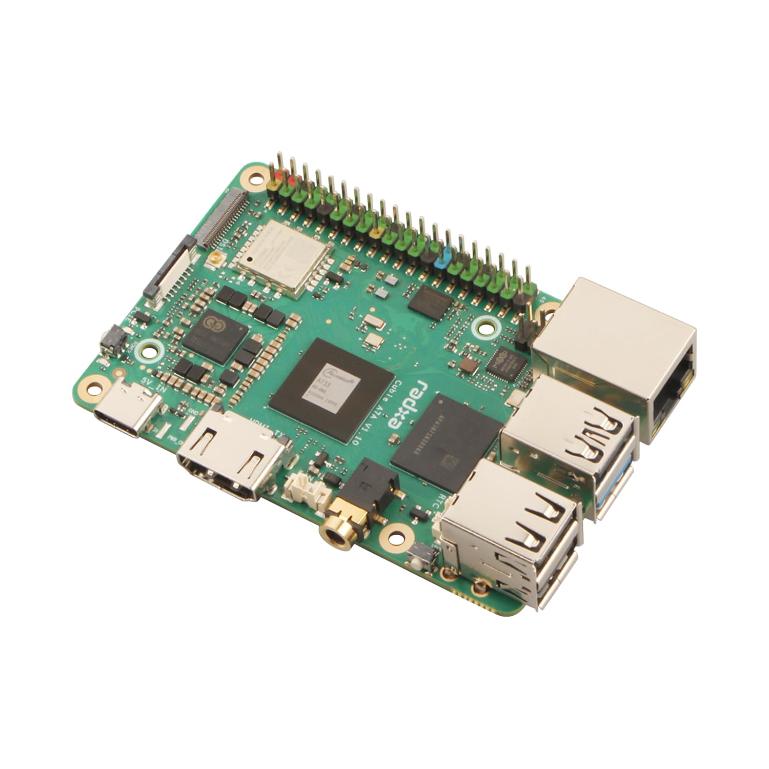 Amazon.co.jp: Radxa Cubie A7A、Edge AIプラットフォーム、高速LPDDR5