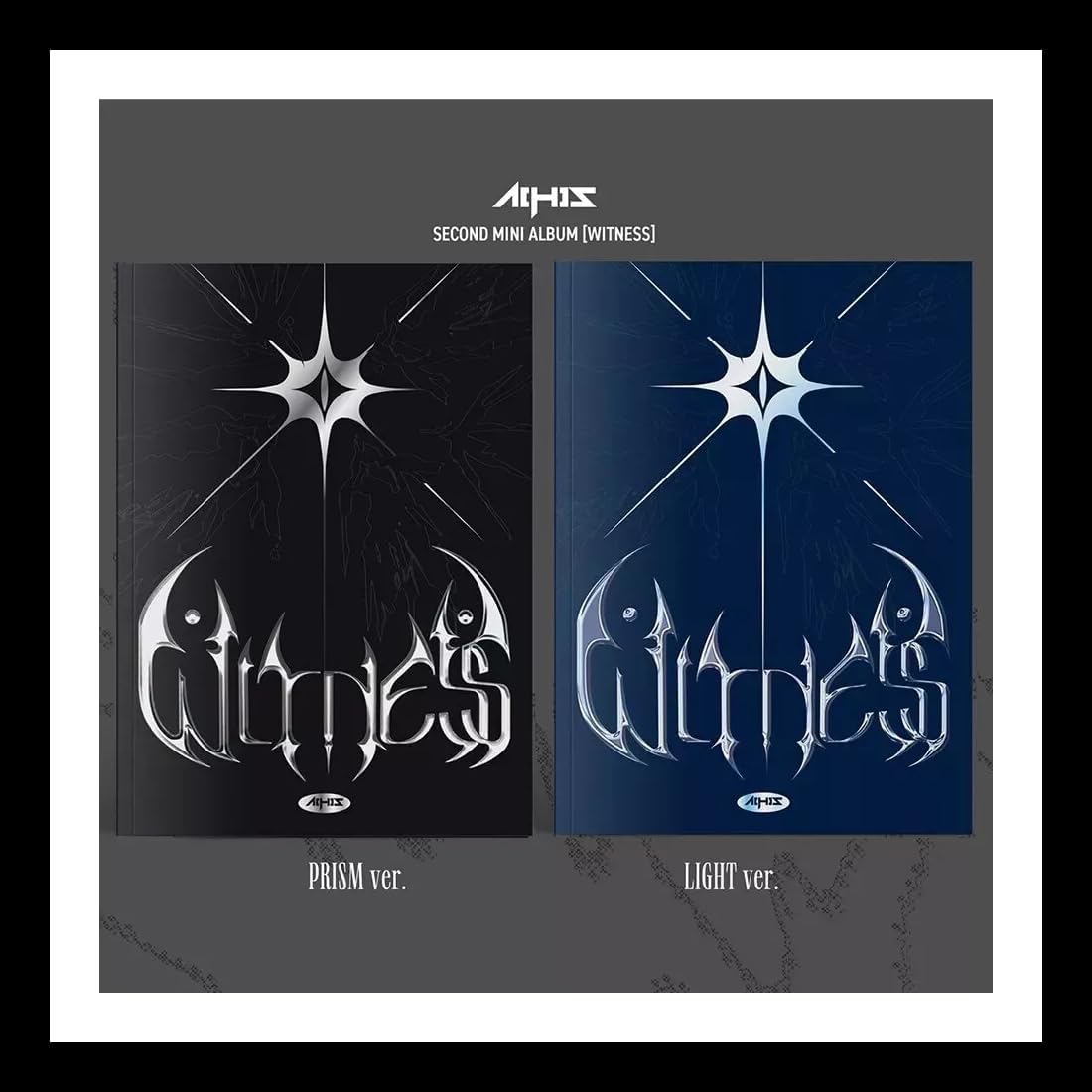 ALL(H) OURS WITNESS 2nd Second Mini Album (PRISM + LIGHT - 2 Ver Set.) K-POP SEALED, UNDEFIEND