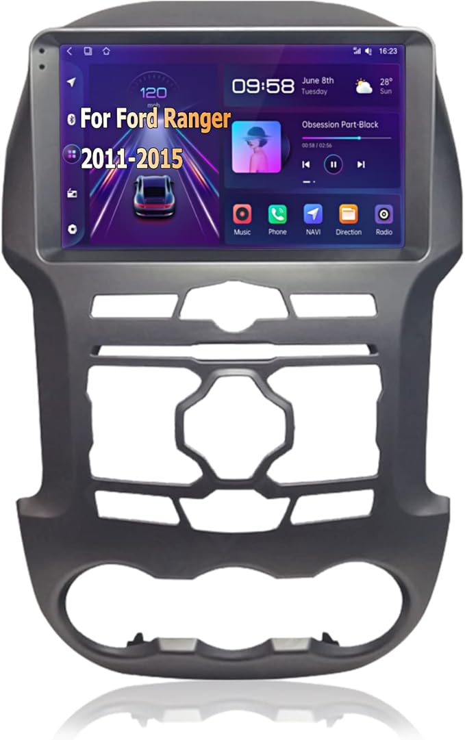 AWESAFE 9 Inch Car Stereo for Ford Ranger 20112015 Android 11'' Radio