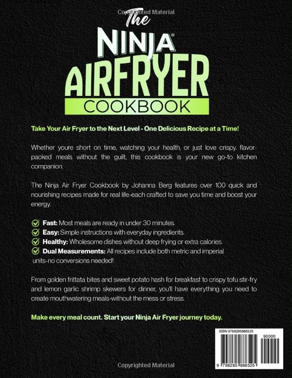 The Ninja Airfryer Cookbook: Fast, Easy and Healthy Recipes for Megazone and Crispi Airfryers and More image 3
