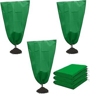 Heavy Duty Plant Cover Warm Worth Frost Protection Bag/Blanket/Jacket,Shrubs Trees from Being Damaged,Bad Weather Pests fo...
