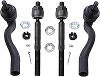 Vista 45 de Detroit Axle - Barras de acoplamiento delanteras para Chevrolet Cruze Volt 2012-2017 Buick Verano 2013 2014 2011-2015, reemplazo de 4 eslabones