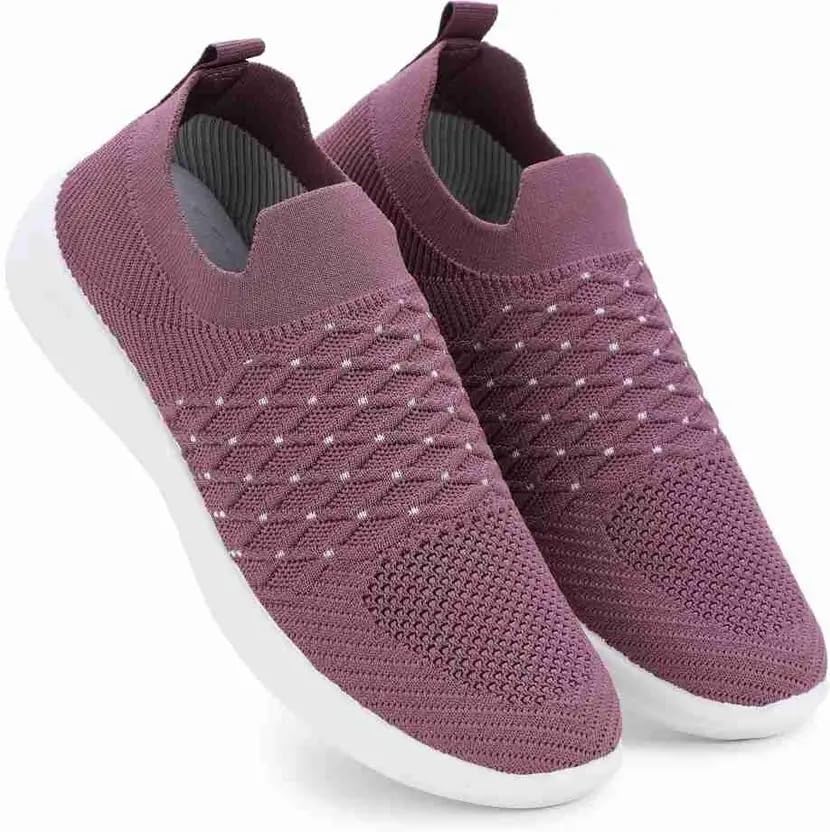 Image of Women Running Shoes | Lightweight Sports Shoes | Comfortable Walking & Gym Shoes | Non Slip Sole Casual Shoes for Women | Size. 5-8