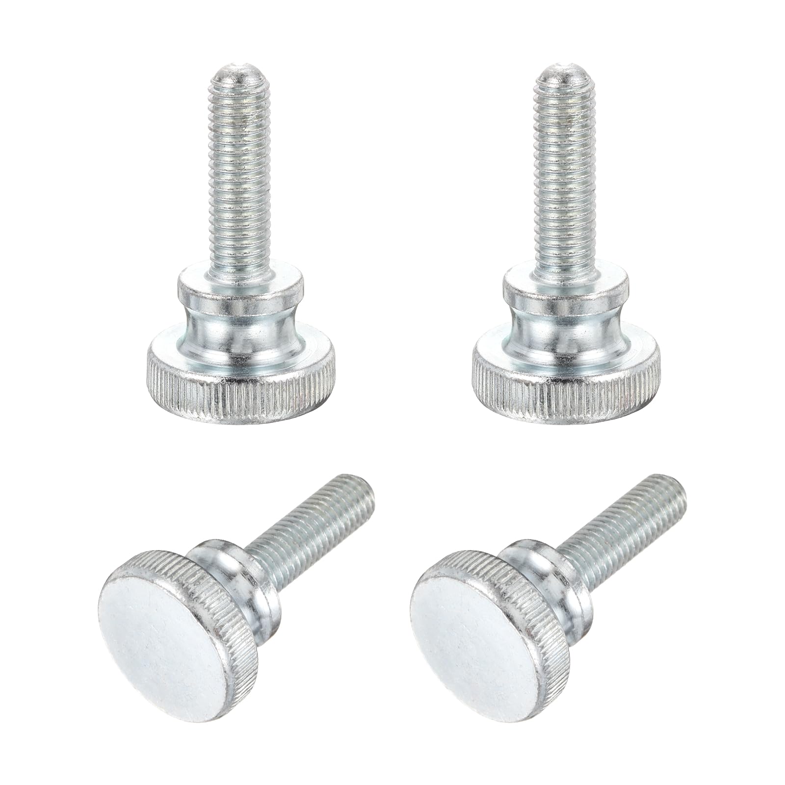 PATIKIL M10 x 35mm Knurled Thumb Screws, 4Pcs Metric Knurled Head Bolts Thumb Screw with Shoulder Grip Knobs Fasteners Tighten Thread Fasteners for TV Monitor Mount