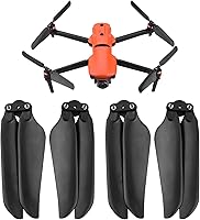 Vista 1 de Hélices de bajo ruido compatibles con Autel Robotics EVO II/Pro/EVO 2 Pro/EVO 2 Pro/EVO 2 Drone Hélices cuchillas de liberación rápida alas