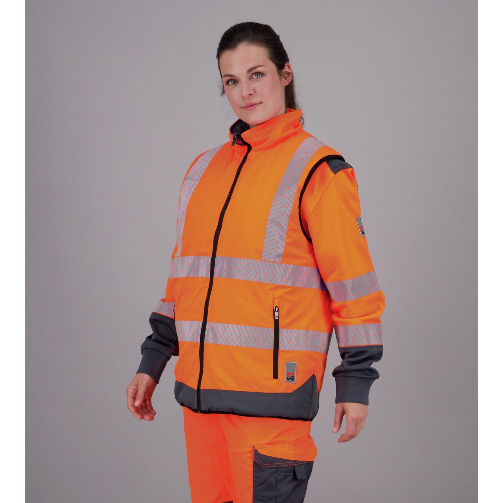 WüRTH MODYF Gilet de travail haute-visibilité réversible orange fluo