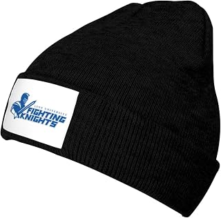 Lynn University Logo Knit Hats for Men&Women-Daily Knit Ribbed Cap Men's Knit Cuffed Beanie