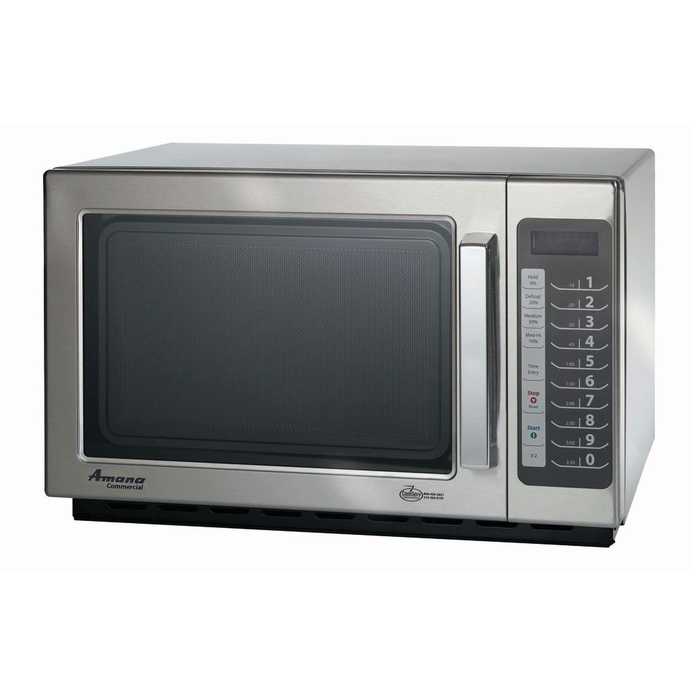 AMANA RCS10TS Medium-Duty Microwave Oven 1000W
