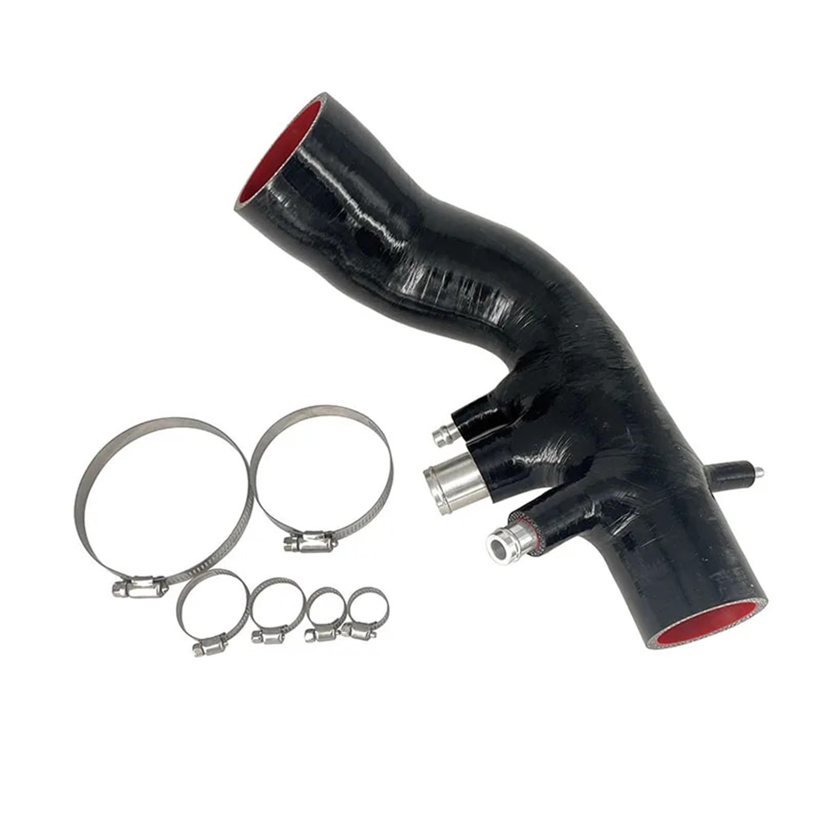 manguera gasolina Manguera de admisión silicona compatible con turbo Alfa Romeo Mito, compatible Abarth Grande Punto, compatible Fiat Linea 16V T-Jet