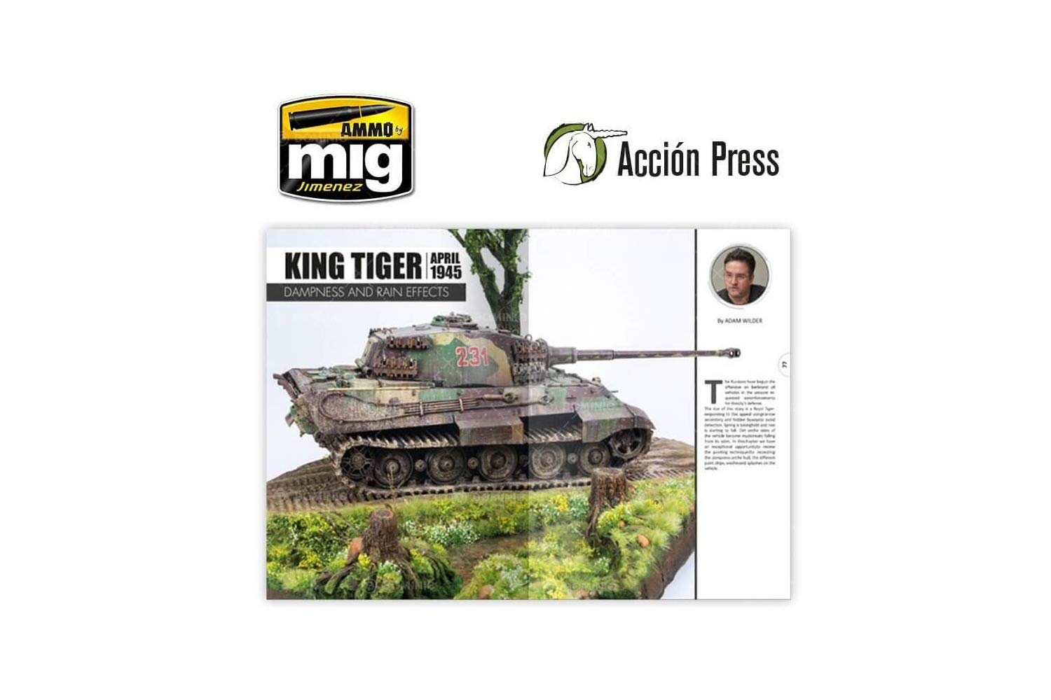 Ammo Mig Diorama Project 1.1 - Afv at War (English) - Model Building Books and Magazines # EURO0021      Paperback