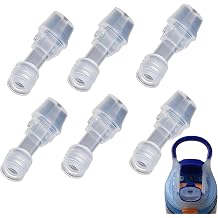 عبوة من 6 صمامات بديلة لزجاجة المياه المصنوعة من السيليكون متوافقة مع عبوة Contigo WaterBottles BiteValve MultiPack