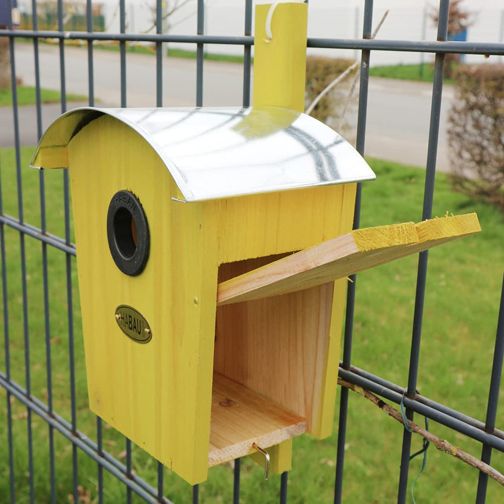 Habau 2962 Nichoir avec Toit Arrondi Vert