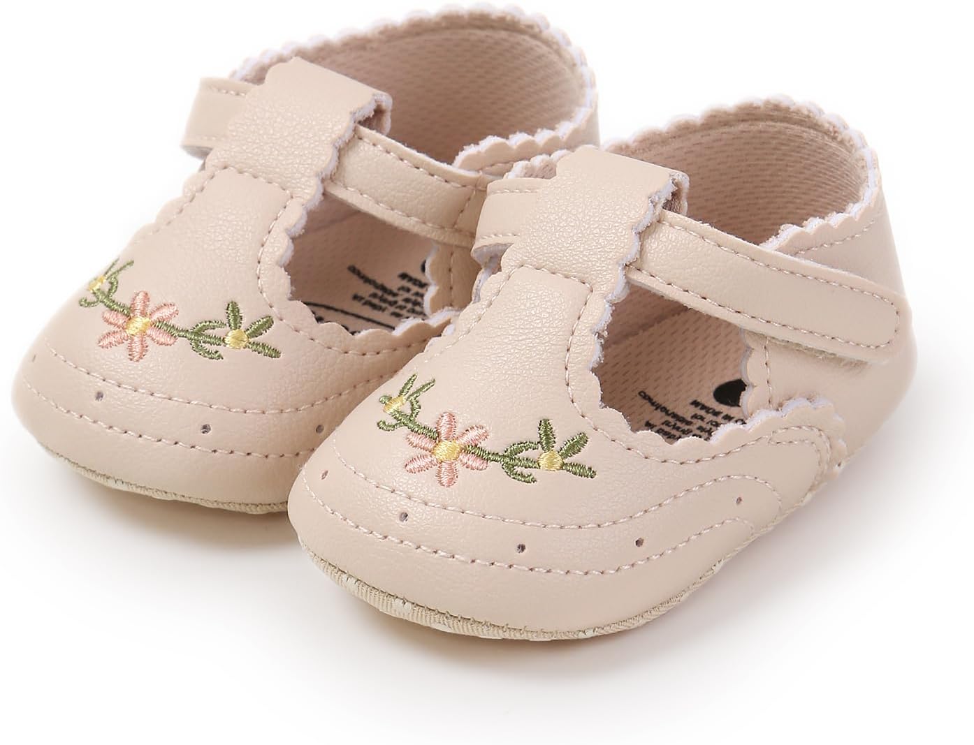 Baby Shoes Mary Jane Flats Non Slip Soft Sole Infant Toddler Sneakers First Walkers Party Christmas Dress Shoes - Image 6