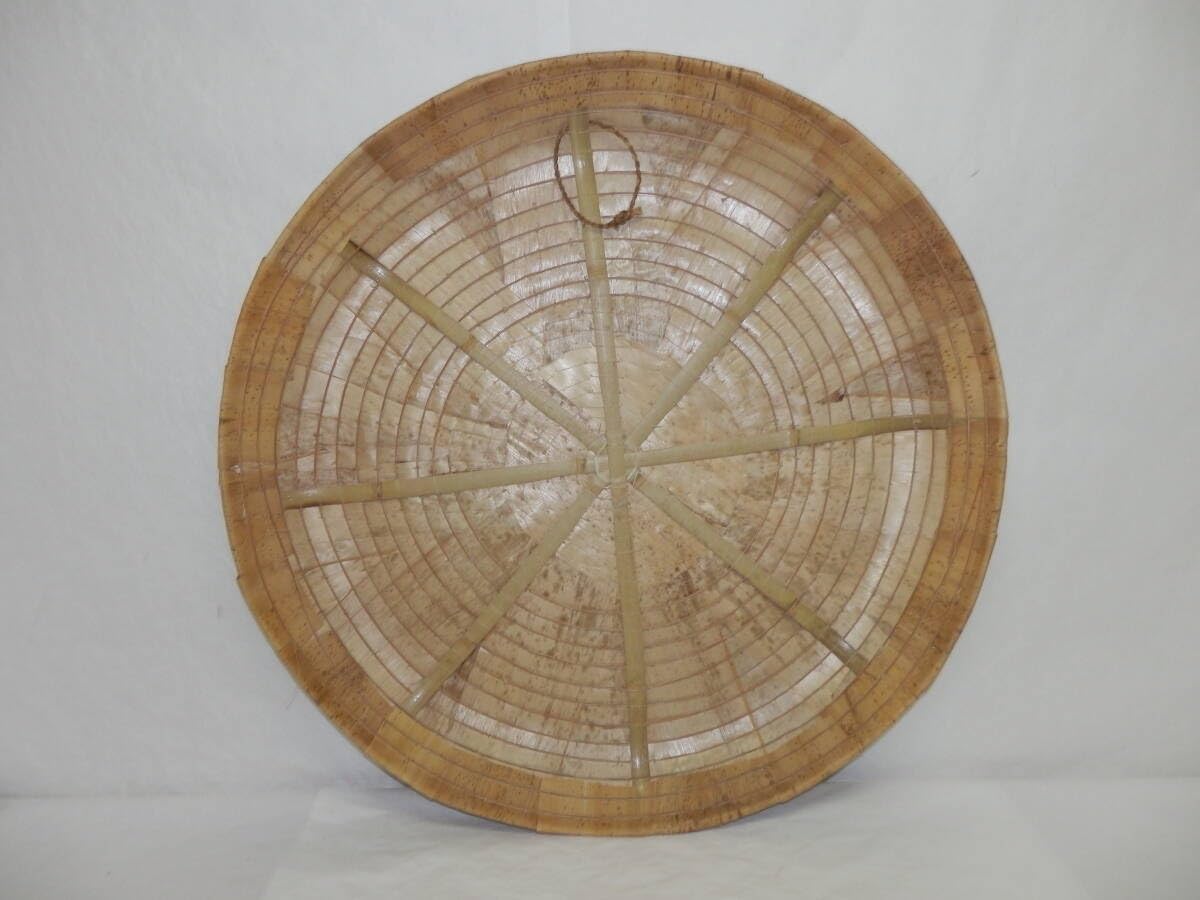 Amazon.co.jp: 『茶道具』竹皮編露地笠｛三枚｝ 303 : ホーム＆キッチン