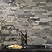 Aspect Peel and Stick Stone Overlay Kitchen Backsplash - Medley Slate (Approx. 15 sq ft Kit) - Easy DIY Tile Backsplash