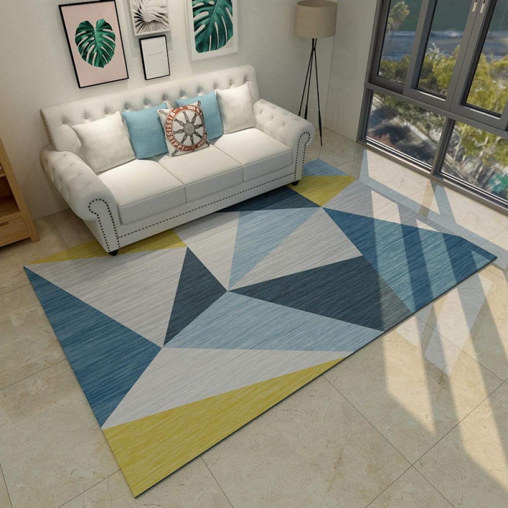 Tapis de yoga antidérapant 160x230cm pour protéger les articulations du sol dur de la maison
