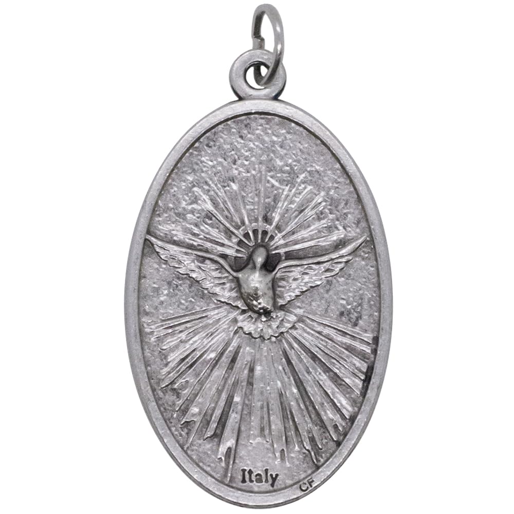 1.75" Large Oval Saint Medal | 10 Subjects | Perfect Pedant for Any Chain or Necklace | Christian Jewelry