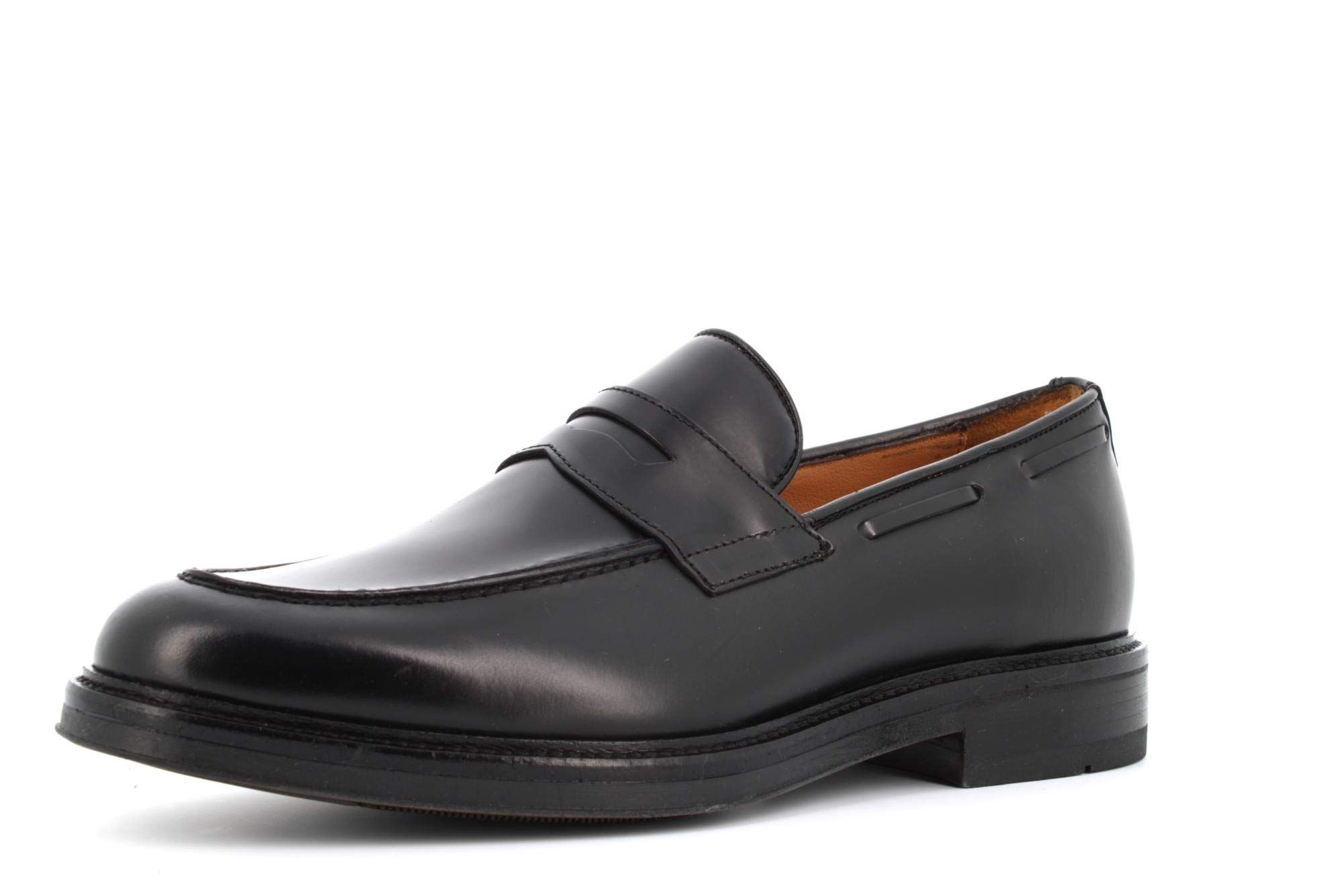 Men's Shoes Loafers 19939-D-U64 Dalton Black Size 45 Black