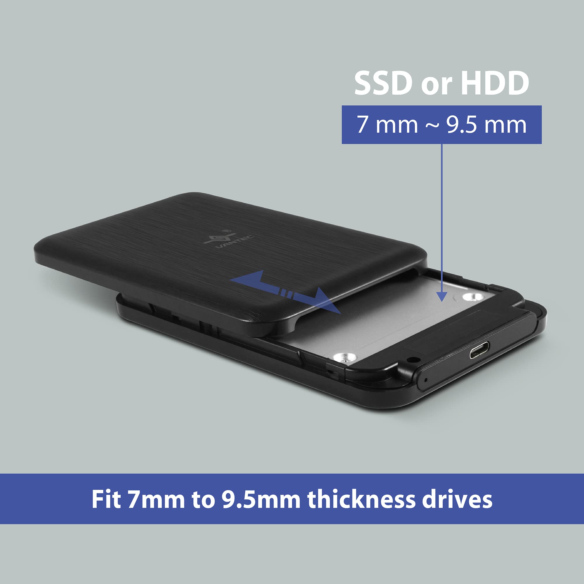 Amazon.com: Vantec NexStar JX Series, USB 3.2 Gen2x1 (10Gbps), USB