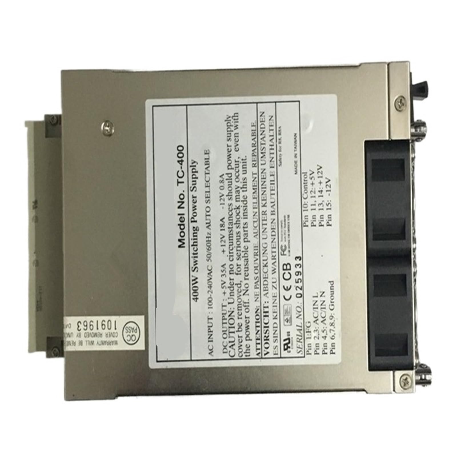 CLBSWYEJK Power Supply 400W TC-400