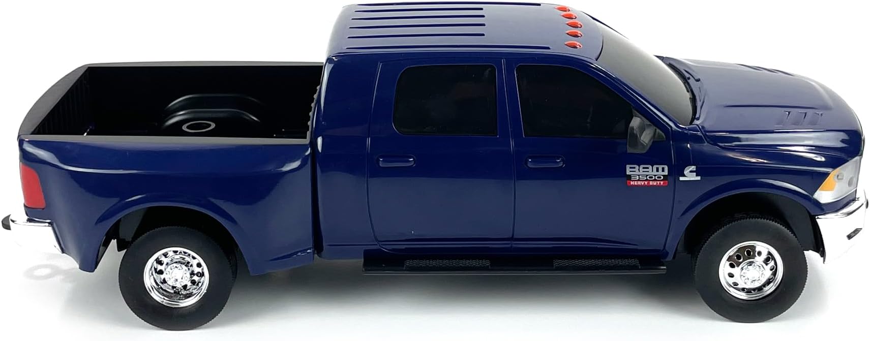 Big Country Toys Realistic Ram 3500 Mega Cab Dually Truck Toy & Trailer Hitch, 1:20 Scale Farm Toys for 3 Year Old Boys