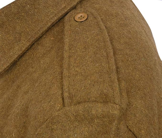 Vintage Style WW2 British 1937 Battle Dress Wool Tunic – Military Reenactment Uniform