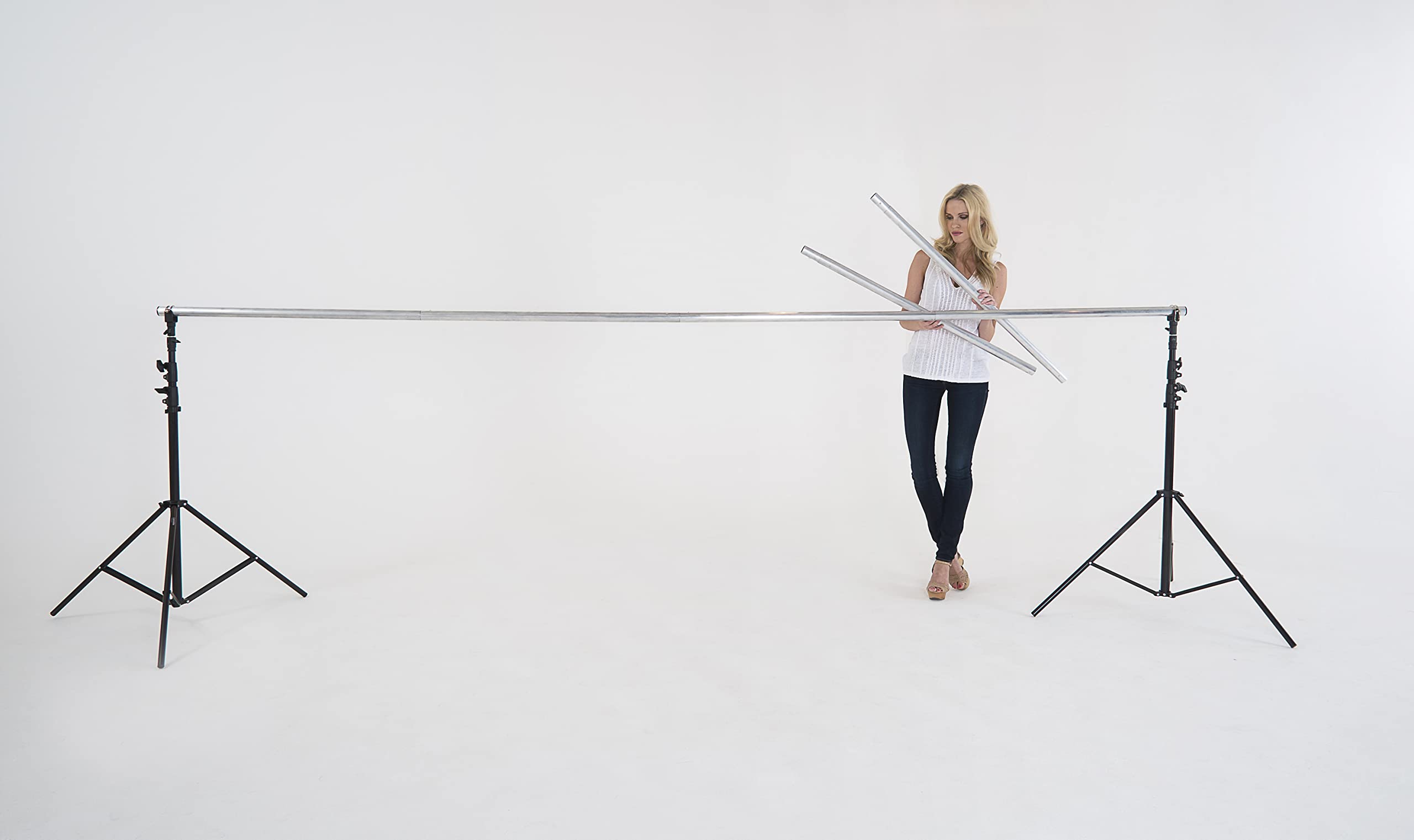 Manfrotto Solo Hintergrundständer Mit Praktischer Verlängerung - Einfacher Aufbau Für Studio-Fotografie