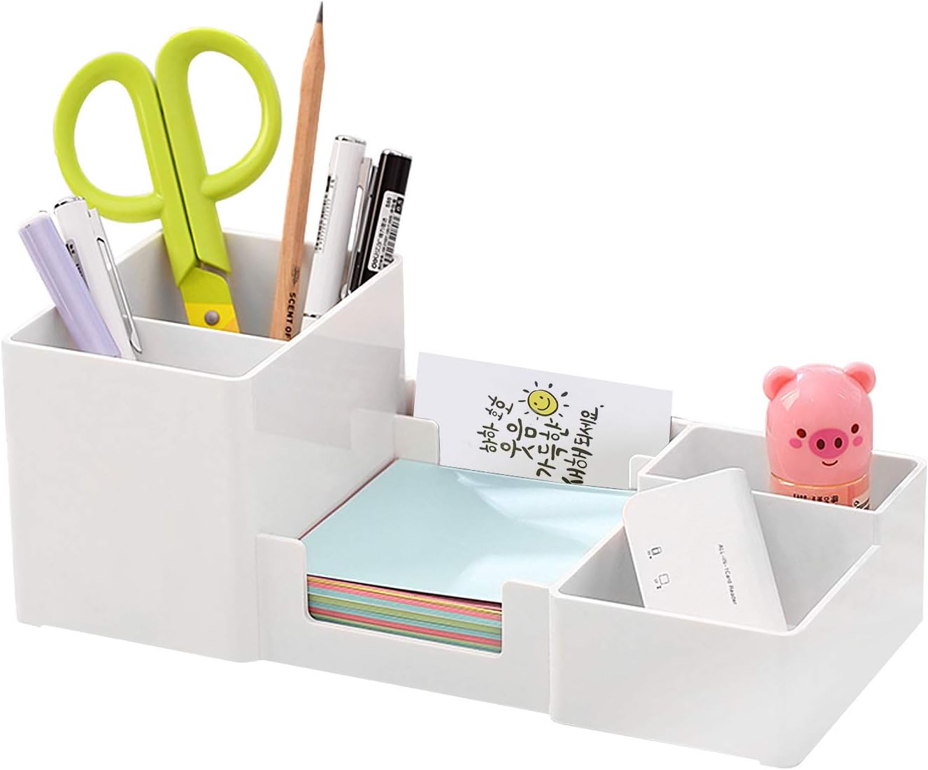 Desk Organizer, Desktop Organizer with Pencil Holders