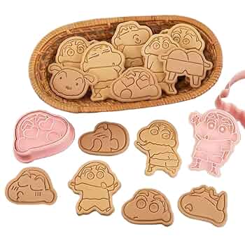 クレヨンしんちゃん　クッキー型　5個セット クレヨンしんちゃん クッキー型 5個セット クレヨンしんちゃんの
