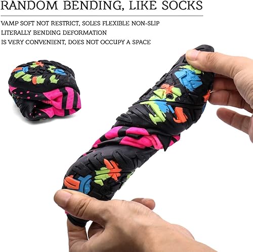 Miniatura 7 de Zapatillas para el agua hiitave para hombre y mujer, de secado rápido, zapatillas tipo calcetín estilo barefoot, para surf, caminar por el río,