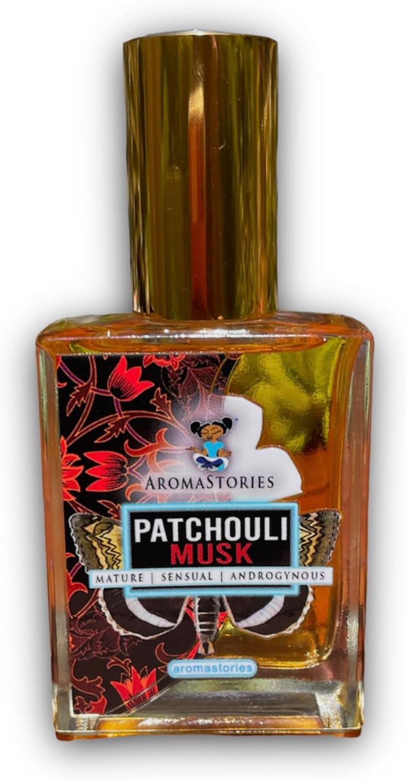 Patchouli Musk Perfume 2 ounces, Luxurious Traditional and Rich, Mature and Sensual Aroma for You and Your Personal Space.